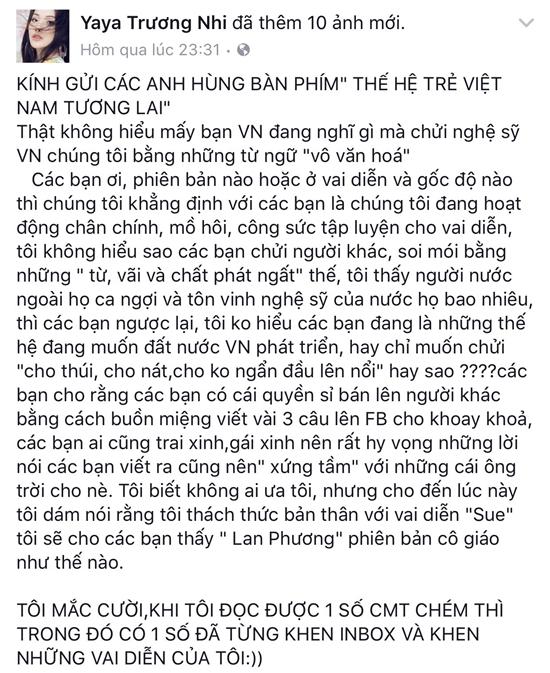 Dàn diễn viên Glee Việt Nam đồng loạt lên tiếng trước làn sóng phản đối của cộng đồng mạng-3