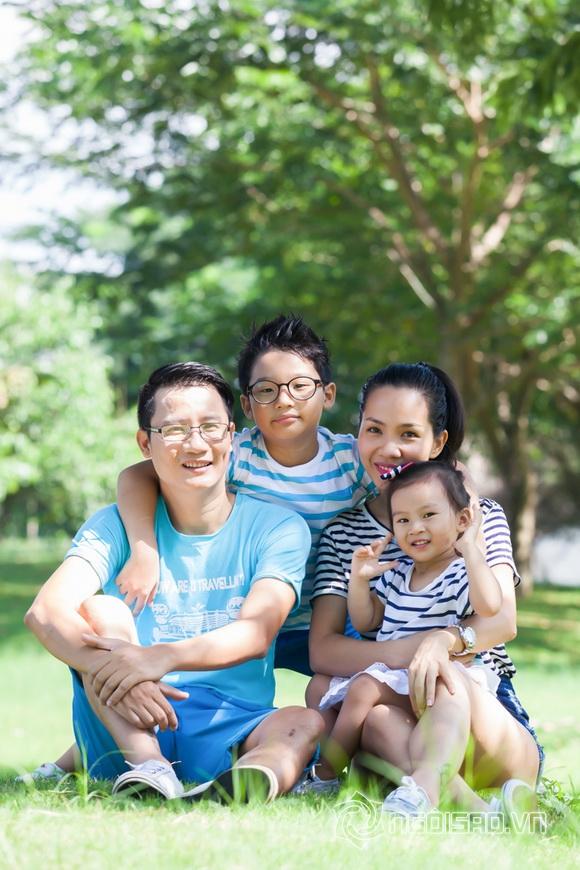 Ngày gia đình Việt Nam - gia đình sao Việt -5