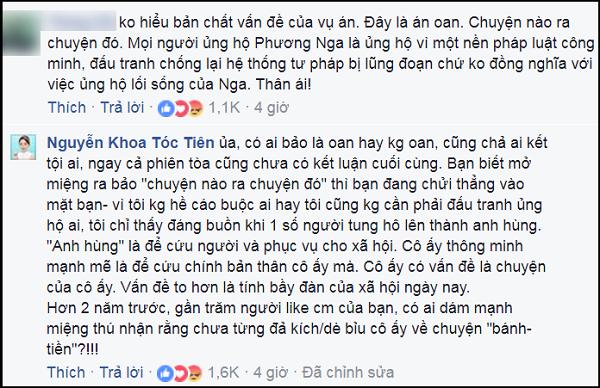 Tóc Tiên kịch liệt phản đối chuyện Hoa hậu Phương Nga được tung hô như anh hùng -3