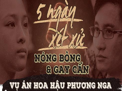 5 ngày xét xử nóng bỏng và gay cấn vụ án Hoa hậu Phương Nga