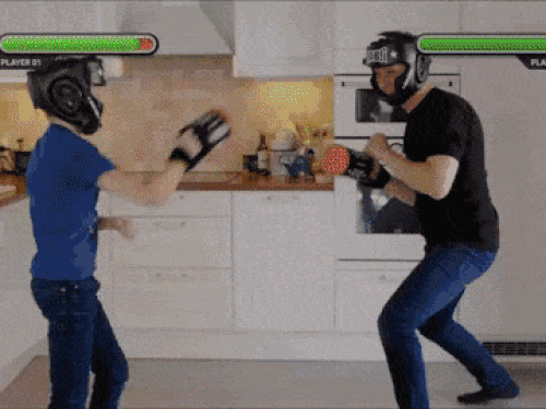 Trò chơi boxing thân thiện dành cho trẻ em