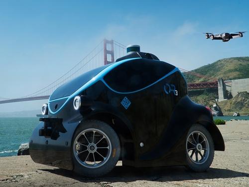 Xe tuần tra tự hành OTSAW Robotics O-R3 của cảnh sát Dubai