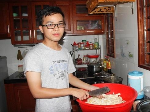 Gặp 'Hot boy' Quảng Trị ẵm điểm 10 và nấu ăn ngon