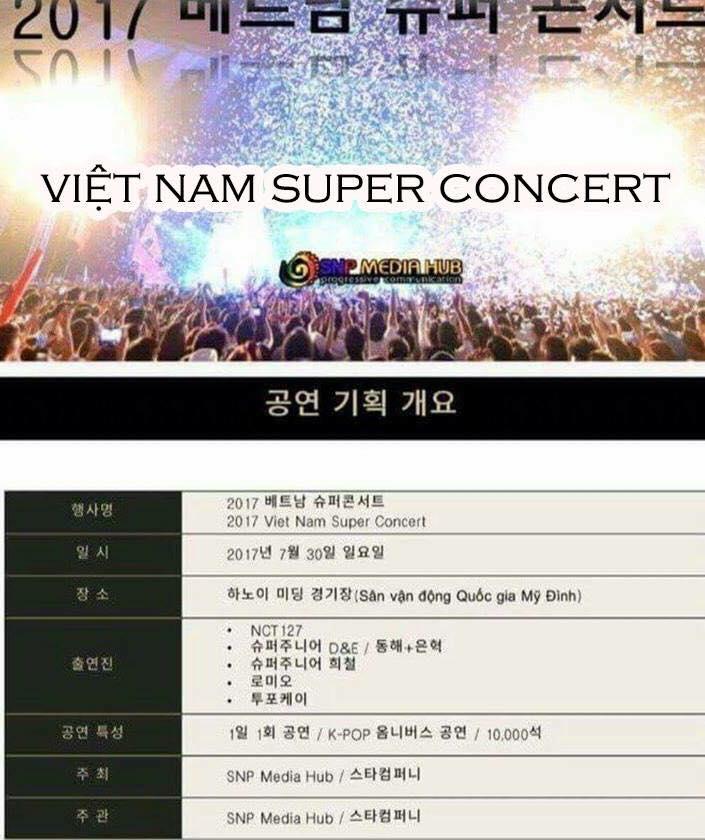 Nhóm nhạc đình đám Super Junior - NCT 127 sẽ tới Hà Nội cuối tháng 7 này?