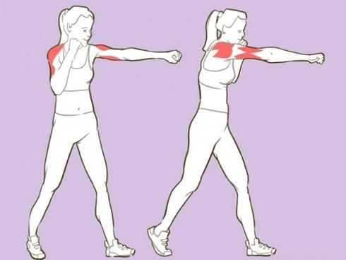 Tạm biệt bắp tay ngấn mỡ với 6 bài tập siêu đơn giản mà hiệu quả