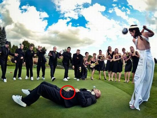 Ảnh hài: Loạt ảnh cưới khiến người xem... cười ngả nghiêng (P2)