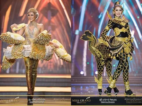Miss Grand Thailand 2017: Dị nhưng hoành tráng, đầy đủ từ 'nhân mã' cho đến 'tiên sầu riêng