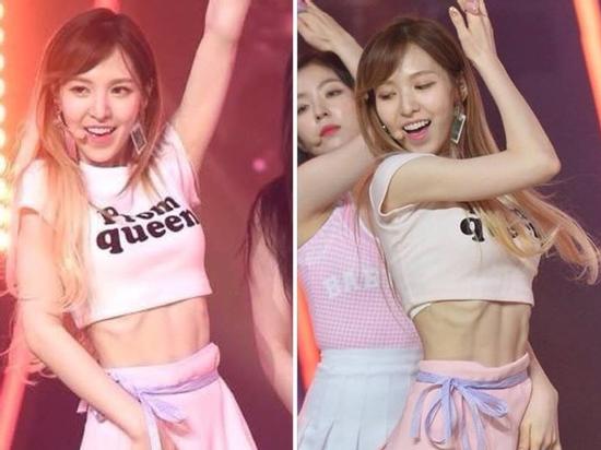 Thành viên nhóm nhạc nữ Hàn Quốc gây shock với thân hình gầy trơ xương