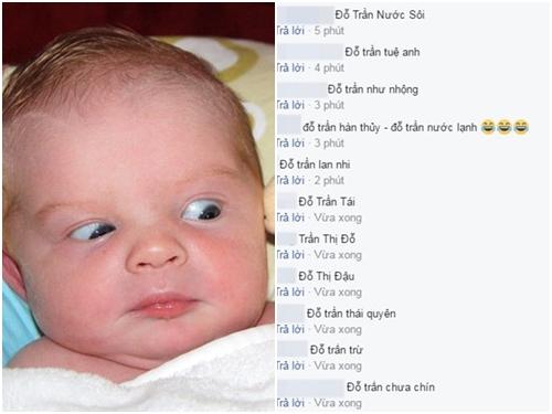 Cười ra nước mắt với những cái tên được 'tư vấn' bởi cộng đồng mạng