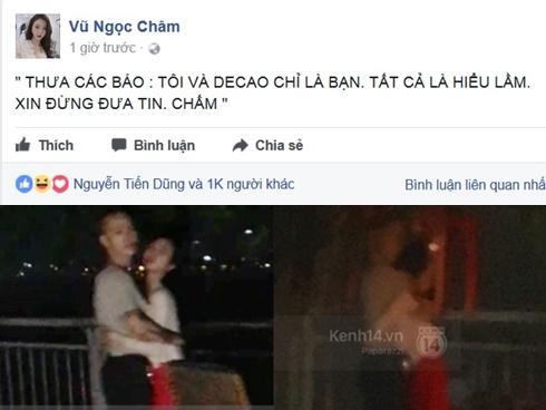 Cô gái hôn tình cũ Châu Bùi dưới mưa khẳng định: 'Tôi và Decao chỉ là bạn'