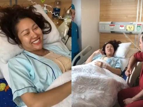 Phi Thanh Vân lộ diện sau 15 tiếng thực hiện ca phẫu thuật lớn nhất Việt Nam