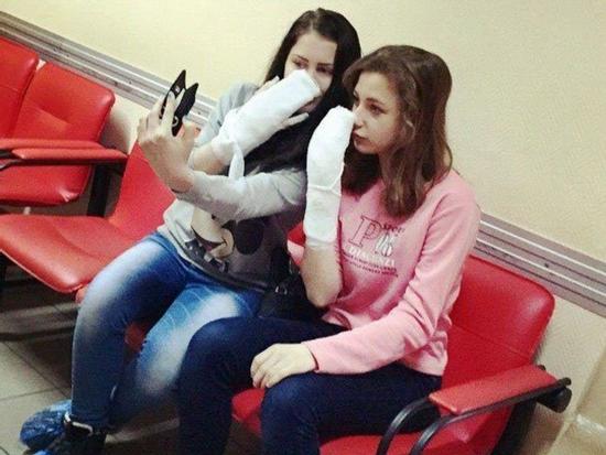 Ảnh hài: Hành động 'quái đản' của các cô nàng nghịch ngợm (P2)