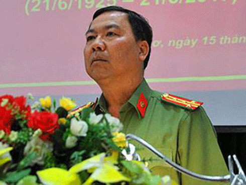 Không có chuyện xử lý cảnh sát giao thông chặn xe Trung tướng Võ Văn Liêm
