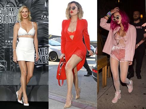 Muôn kiểu diện nội y ra đường của sao Hollywood