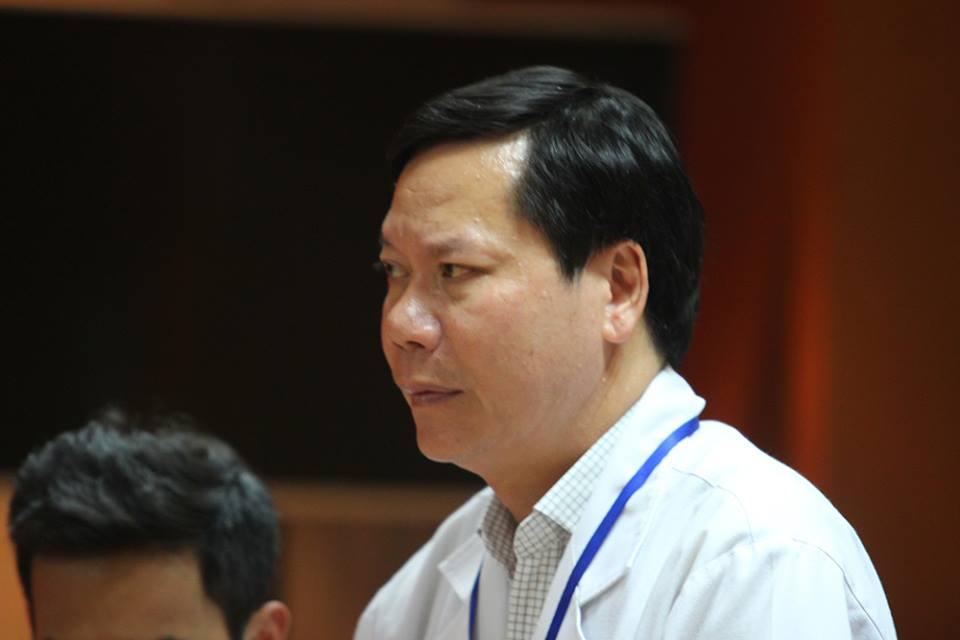 Giám đốc BV Đa khoa tỉnh Hòa Bình Trương Quý Dương. Ảnh: Đoàn Bổng