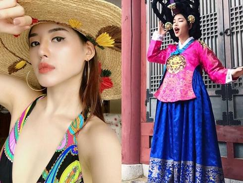 Hot girl - hoy boy Việt 20/7: Khánh Linh khoe vừa sửa sang lại góc con người