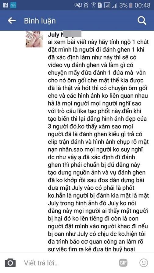 Cô gái được cho là người bị hại lên tiếng trước vụ việc