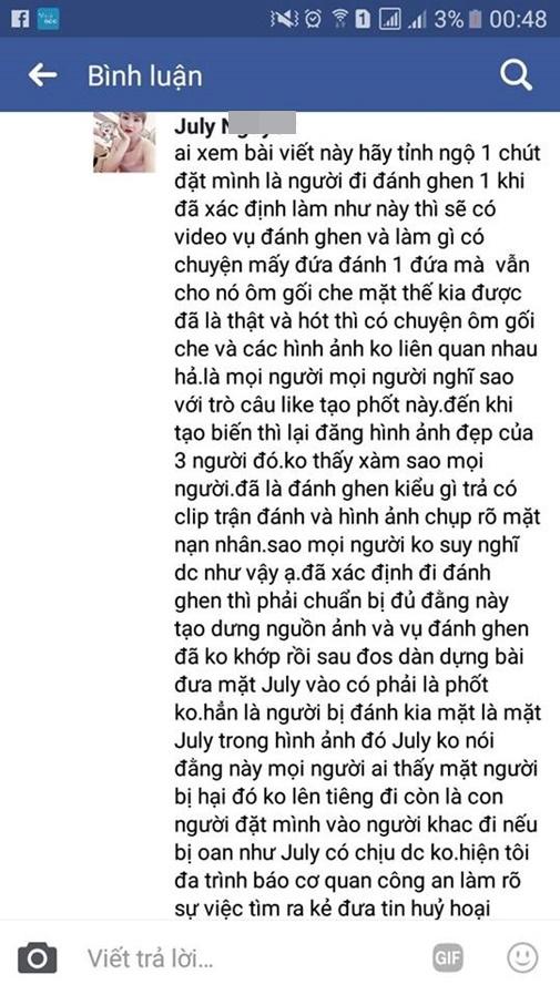 Cô gái được cho là người bị hại lên tiếng trước vụ việc