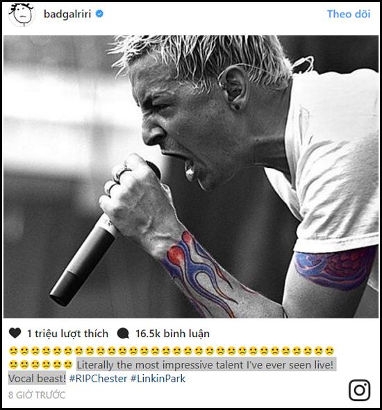 Sao tiếc thương trước sự ra đi của Chester Bennington -1