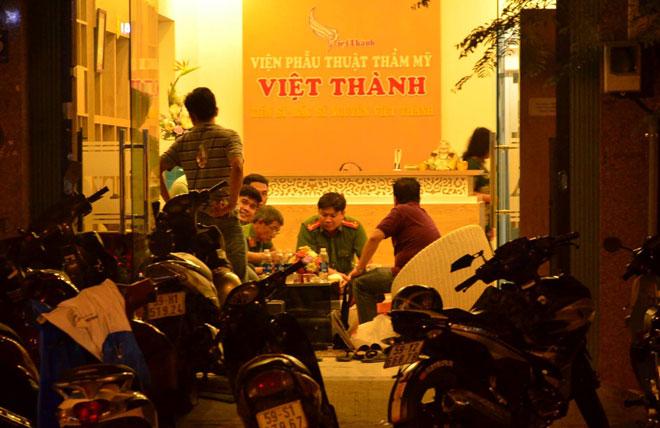 Hiện trường nơi người đàn ông nước ngoài tử vong vì hút mỡ bụng