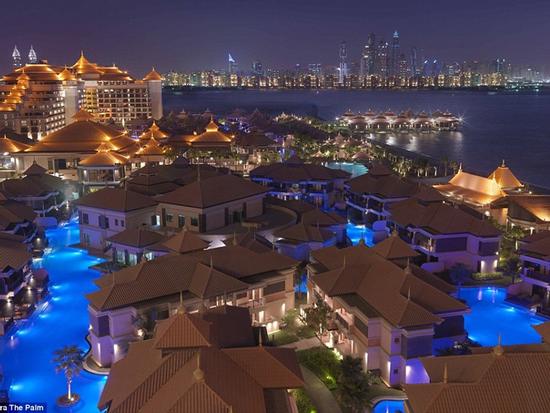 Resort lộng lẫy ở Dubai kết hợp kiến trúc châu Á