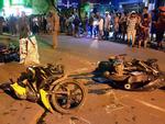 Ô tô húc văng hơn 10 xe, 2 người chết ở Sài Gòn