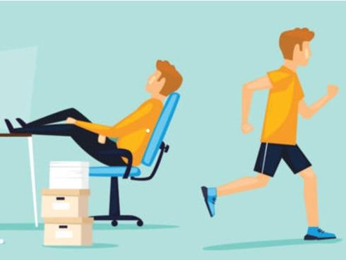 Giảm tác hại của ngồi nhiều bằng tập thể dục