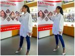 Áo rộng thùng thình chân đi cao gót, Linh Ka bị netizen 'mỉa mai' học đòi làm người lớn