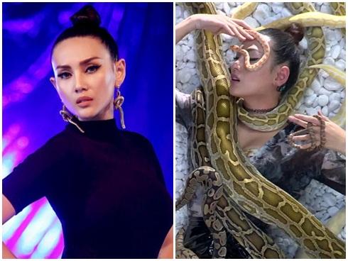 'Nổi da gà' với những màn thị phạm xuất thần của Võ Hoàng Yến tại Next Top Model 2017