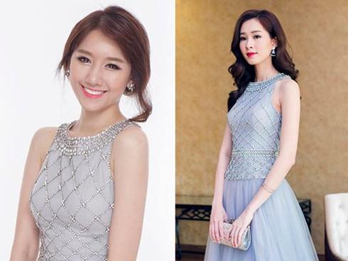 'Đụng hàng' với Hoa hậu Thu Thảo, Hari Won gây ngạc nhiên vì mặt quá... lạ