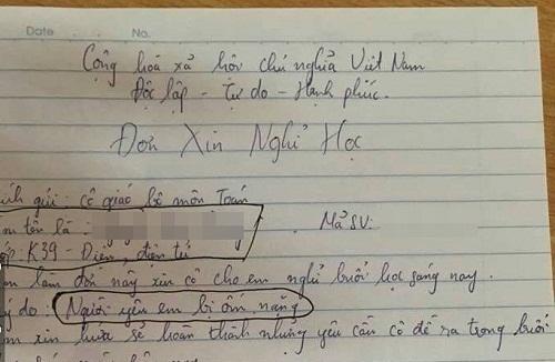 Cười không ngậm được mồm với những lý do nghỉ học trời ơi của học trò-1