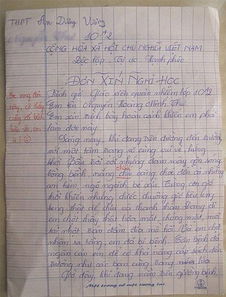 Cười không ngậm được mồm với những lý do nghỉ học trời ơi của học trò-4