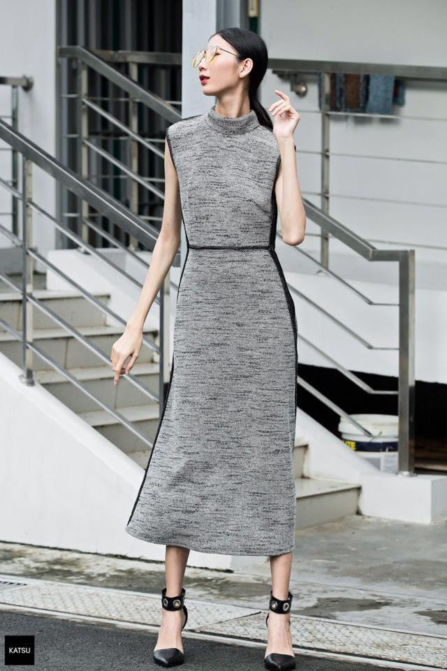 Khám phá gu thời trang của 'thánh mặt đơ' - Cao Ngân Next Top -5