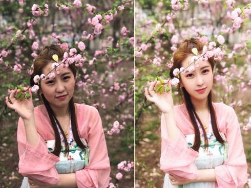 Minh chứng chẳng cần trang điểm cầu kỳ, thuộc lòng vài chiêu photoshop thôi là đủ