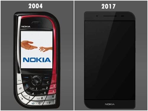 Thiết kế Nokia 'chiếc lá' phiên bản 2017