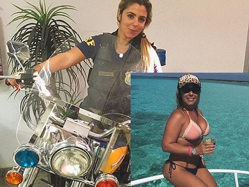 Đăng ảnh bikini, nữ cảnh sát Brazil được cầu hôn liên tục