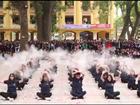 Màn flashmob 'chất như nước cất' của học sinh trường Phan Đình Phùng