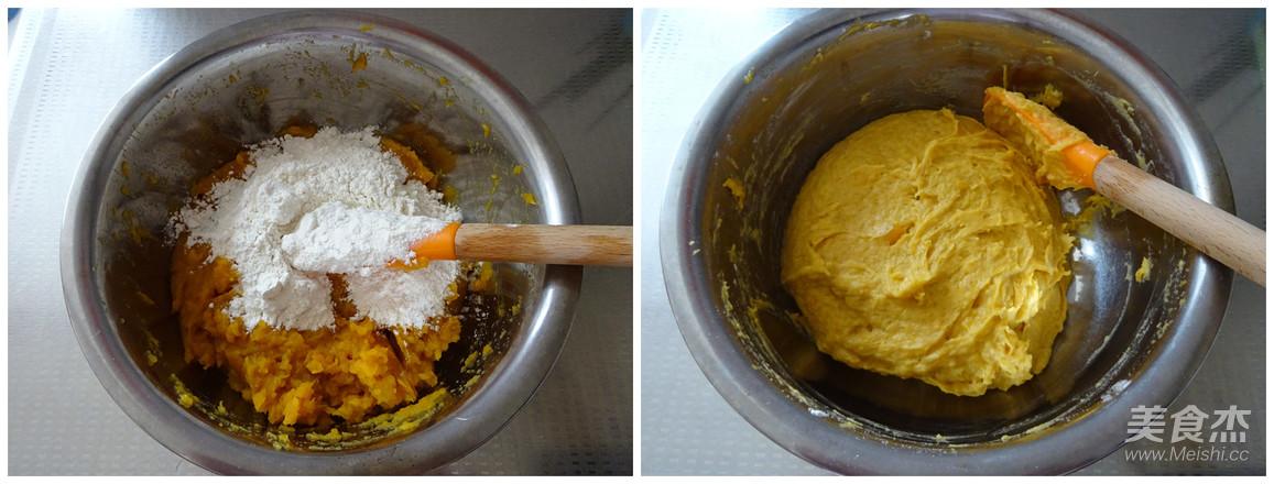 Bánh rán khoai lang nóng hổi, vừa thổi vừa ăn-1