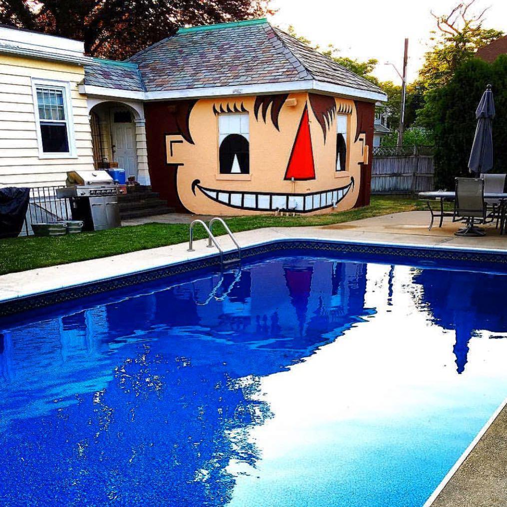 Nam nghệ sĩ biến bức tường xấu xí thành tác phẩm nghệ thuật-8