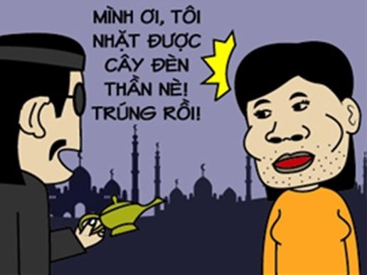 Truyện tranh: Vợ đẹp là của... người ta!