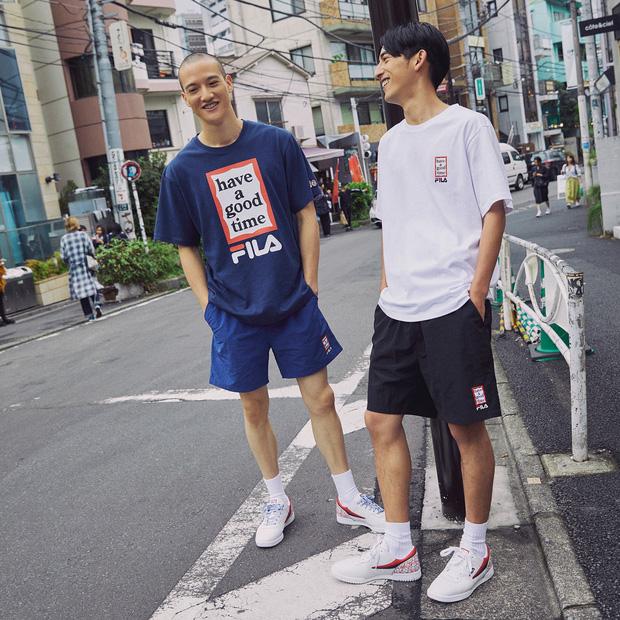 Giới trẻ châu Á người người nhà nhà đang diện T-shirt và sneaker Fila chất phát ngất ra sao?-5