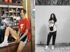 Giới trẻ châu Á người người nhà nhà đang diện T-shirt và sneaker Fila chất phát ngất ra sao?