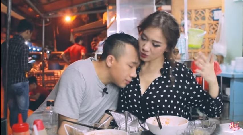 Hari Won công khai nhắc Trấn Thành vì hành động suồng sã ôm ấp vợ giữa quán ăn-3