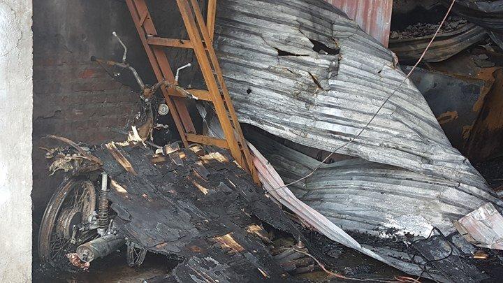 Cháy lớn ở khu xưởng huyện Hoài Đức, 8 người tử vong-8