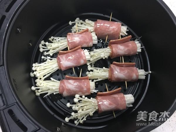 Cuối tuần, làm thịt xông khói cuộn nấm ngon 'điên đảo'-3