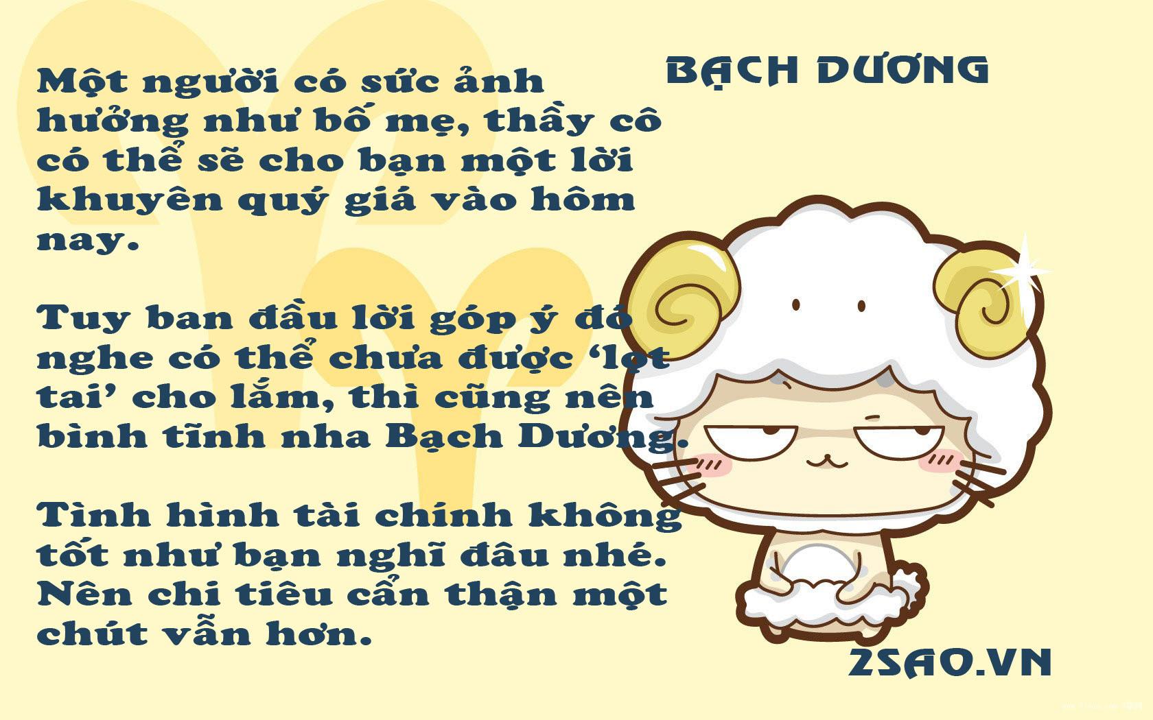 Tử vi chủ nhật ngày 30/7/2017 của 12 cung hoàng đạo-1