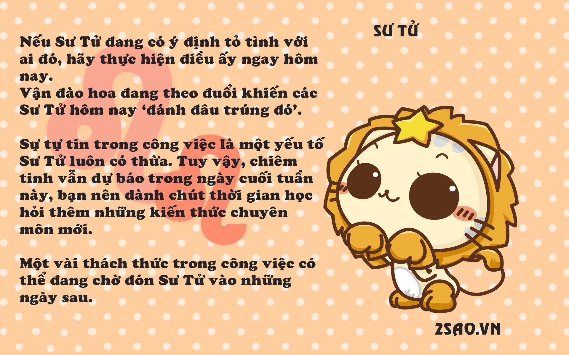 Tử vi chủ nhật ngày 30/7/2017 của 12 cung hoàng đạo-5