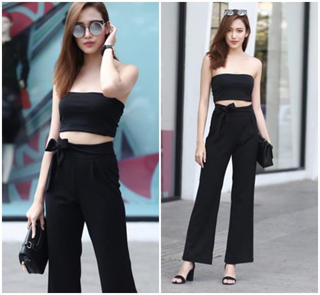 Chẳng ngại gì hết, con gái bây giờ tự tin mặc áo chỉ bằng... 1 gang tay ra đường-9