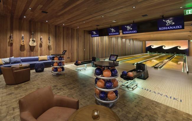 Phòng chơi bowling 4 làn dành cho những ai yêu thích vận động