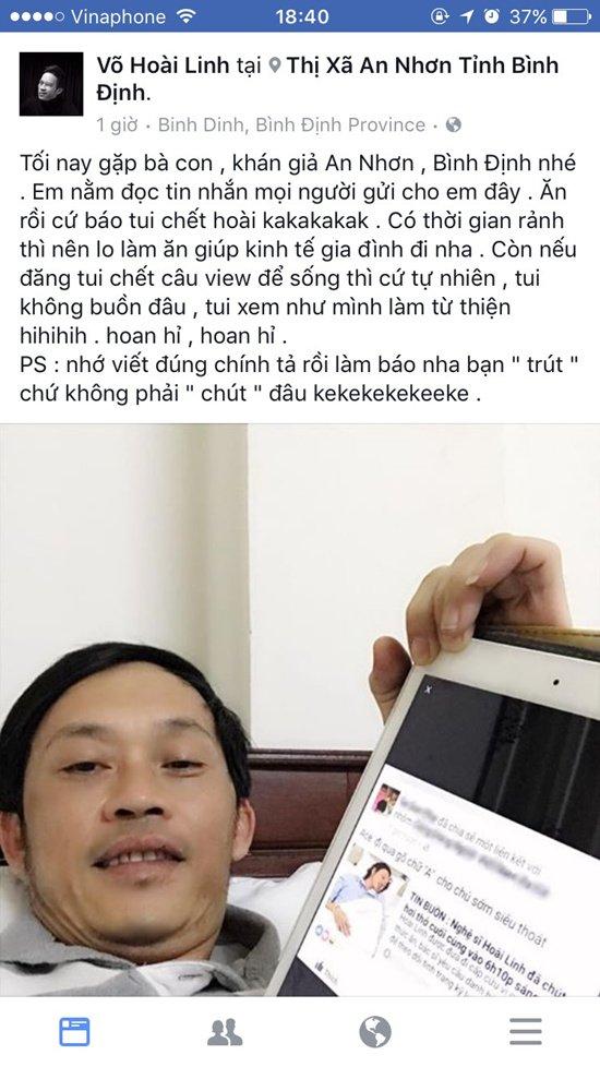 Quá tam 3 bận danh hài Hoài Linh bị chết bởi... tin đồn cư dân mạng-1